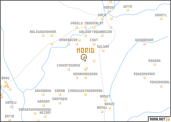 map of Morīd