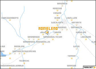 map of Morieleño