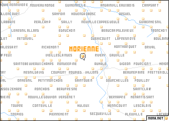 map of Morienne