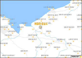 map of Morieux