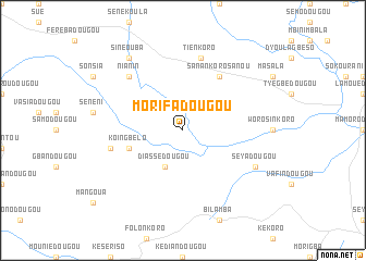 map of Morifadougou