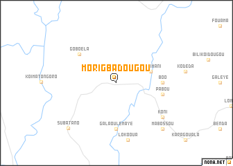 map of Morigbadougou
