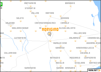 map of Morigino