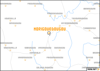 map of Morigouédougou