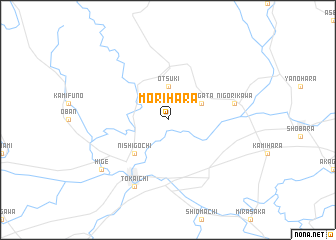 map of Morihara