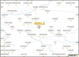 map of Morild