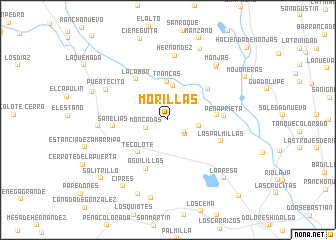 map of Morillas