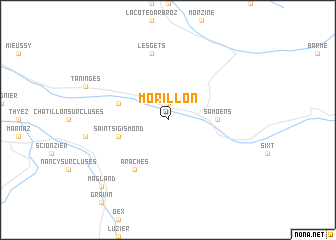 map of Morillon