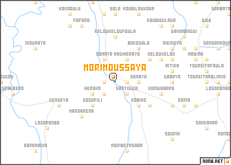 map of Mori Moussaya