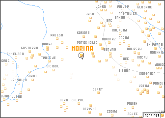 map of Morina