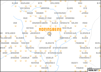 map of Moringbere
