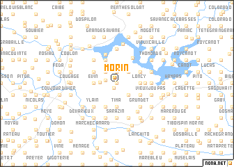 map of Morin