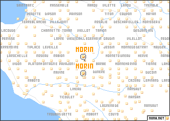 map of Morin