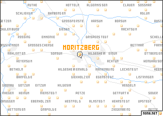 map of Moritzberg