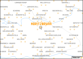 map of Moritzbrunn