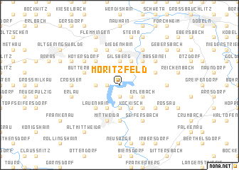 map of Moritzfeld