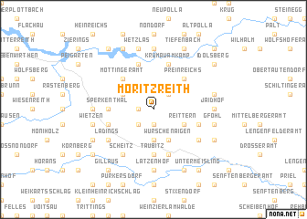 map of Moritzreith