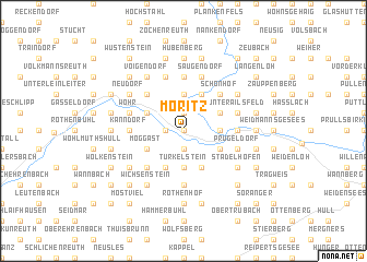 map of Moritz