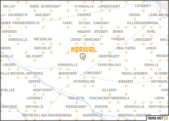 map of Morival