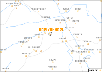 map of Moriyakhori