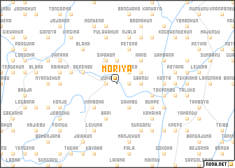 map of Moriya