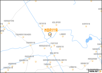 map of Moriya