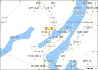 map of Mori