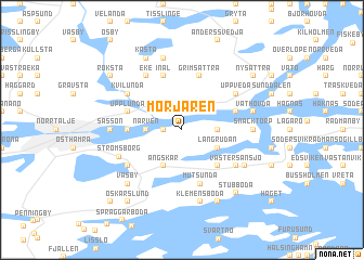 map of Mörjaren