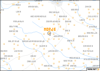 map of Morje