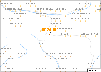 map of Morjuan