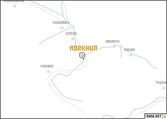 map of Mor Khūn