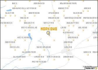 map of Morkowo