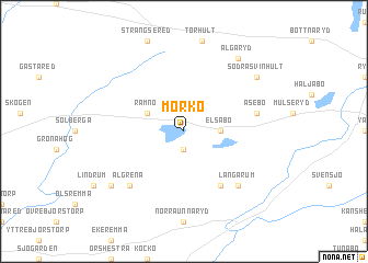 map of Mörkö