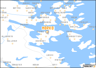 map of Mörkö