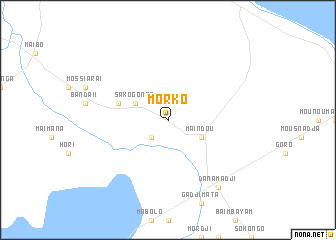 map of Morko