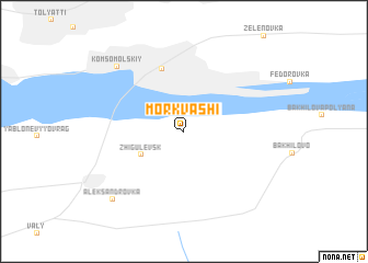 map of Morkvashi