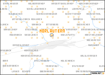 map of Morlautern