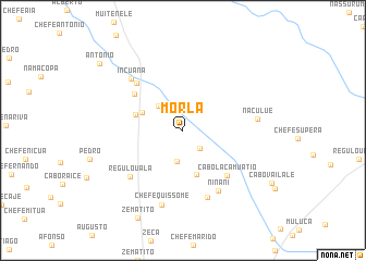 map of Morla