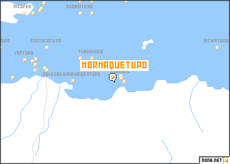 map of Mormaquetupo