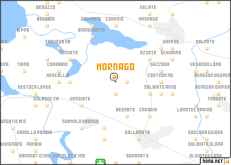 map of Mornago