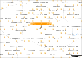 map of Morna Sonsou