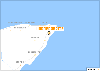 map of Morne Cabrite