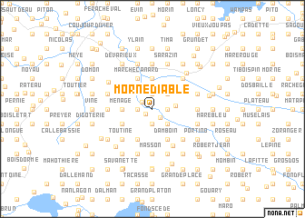 map of Morne Diable