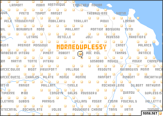 map of Morne Duplessy