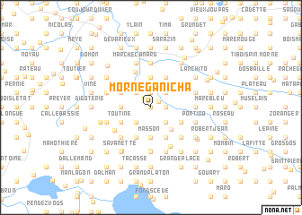 map of Morne Ganicha