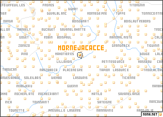 map of Morne Jac Accé