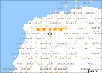 map of Morne Louissant