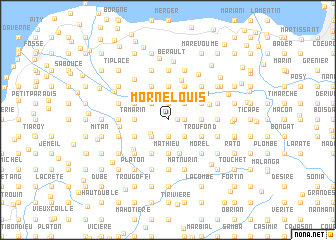 map of Morne Louis