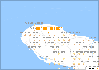 map of Morne Minthor