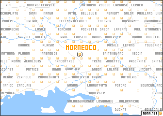 map of Morne Oco